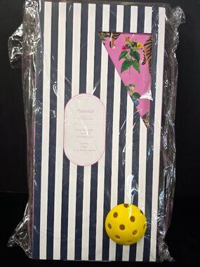 NIB Anthropologie Maeve Pickleball Set in Pink/Rose